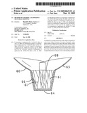 Method of covering a flower pot or floral grouping diagram and image