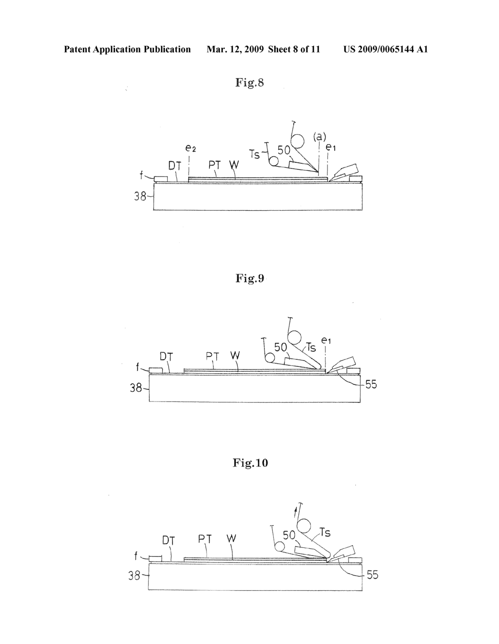 PROTECTIVE TAPE SEPARATION METHOD AND PROTECTIVE TAPE SEPARATION APPARATUS - diagram, schematic, and image 09