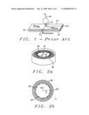 Discrete contact MR bio-sensor with magnetic label field alignment diagram and image