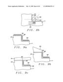 Discrete contact MR bio-sensor with magnetic label field alignment diagram and image