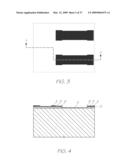 METHOD OF FABRICATING INKJET PRINTHEAD WITH PROJECTIONS PATTERNED ACROSS NOZZLE PLATE diagram and image