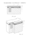 METHOD OF FABRICATING INKJET PRINTHEAD WITH PROJECTIONS PATTERNED ACROSS NOZZLE PLATE diagram and image