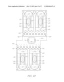 METHOD OF FABRICATING INKJET PRINTHEAD WITH PROJECTIONS PATTERNED ACROSS NOZZLE PLATE diagram and image