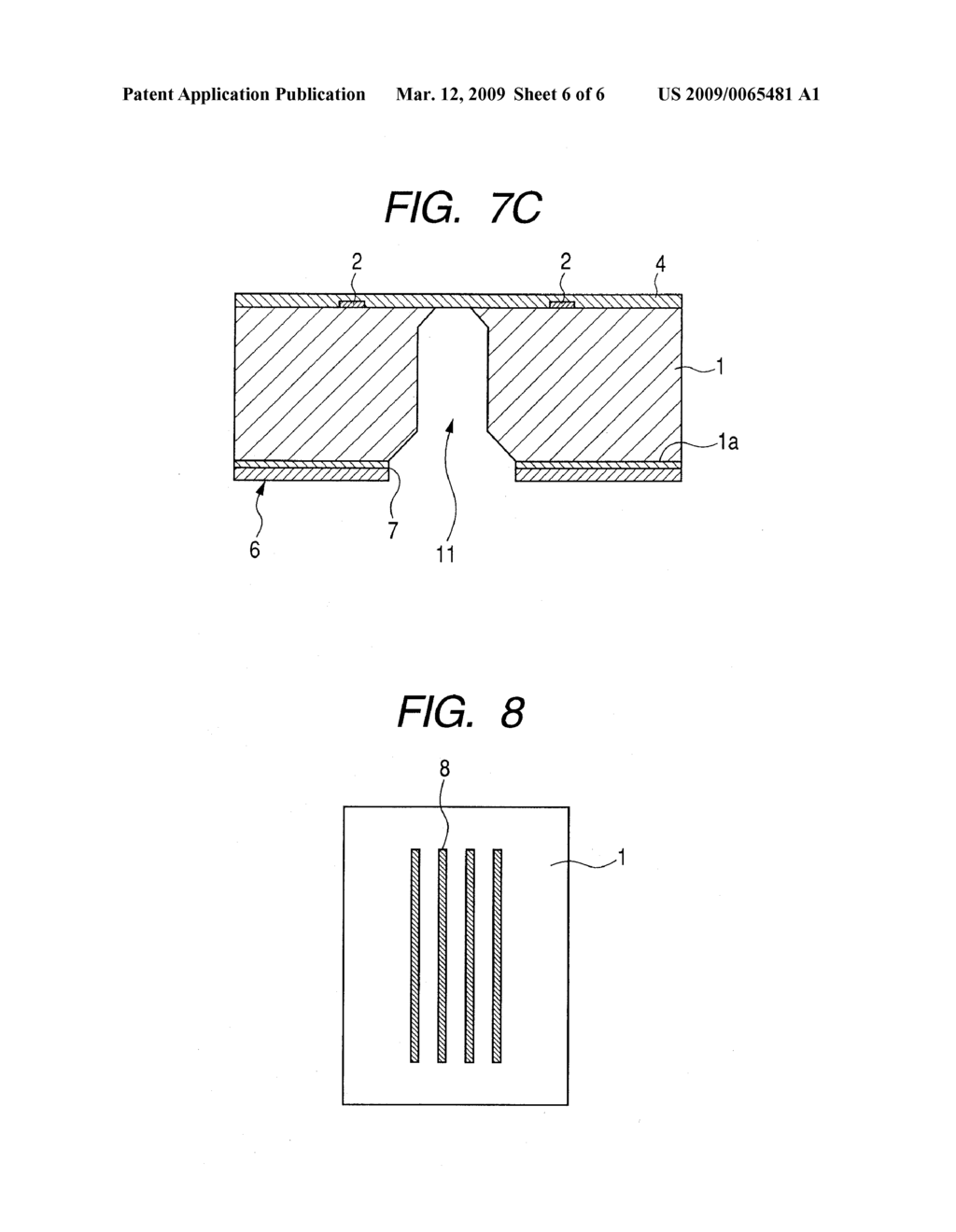 METHOD OF PROCESSING SILICON SUBSTRATE AND METHOD OF MANUFACTURING LIQUID DISCHARGE HEAD - diagram, schematic, and image 07