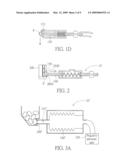 NEGATIVE PRESSURE TYPE MEDICATION DELIVERING DEVICE AND MEDICATION DISPENSING DEVICE AND SYSTEM USING THE SAME diagram and image