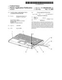 CONCEALABLE CARD MODULE FOR A CASH REGISTER KEYBOARD diagram and image