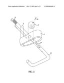 Quick Release Screed Bar Holder diagram and image