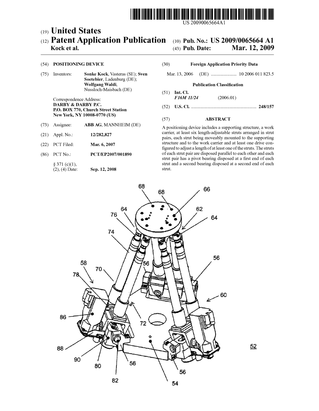 POSITIONING DEVICE - diagram, schematic, and image 01