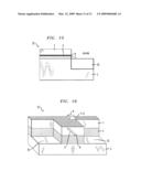 SOI structure including nanotaper with improved alignment capabilities to external light guide diagram and image