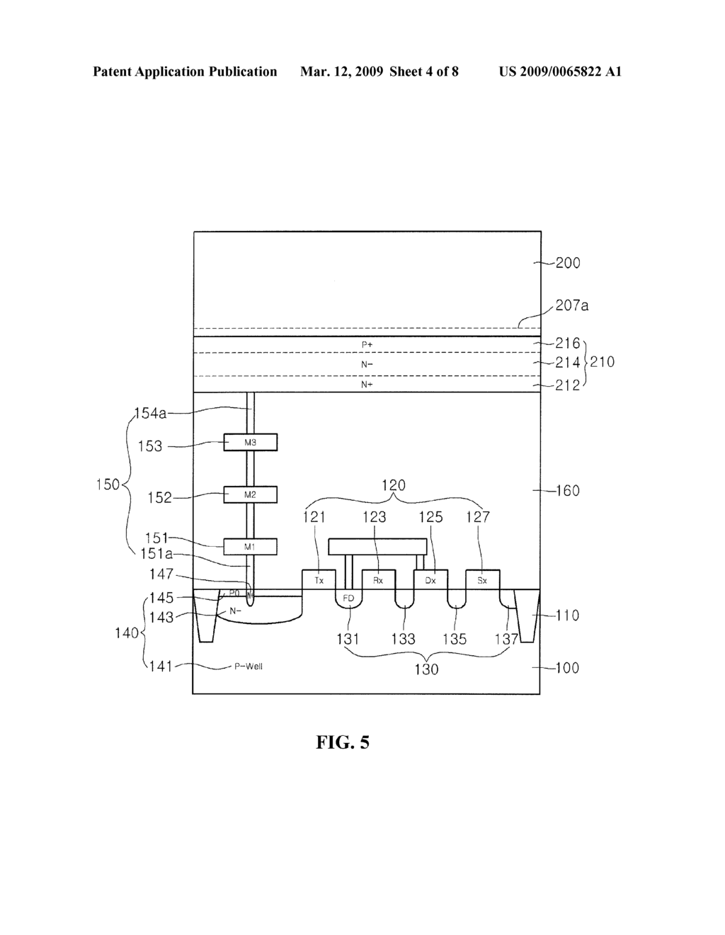 Image Sensor and Method for Manufacturing an Image Sensor - diagram, schematic, and image 05