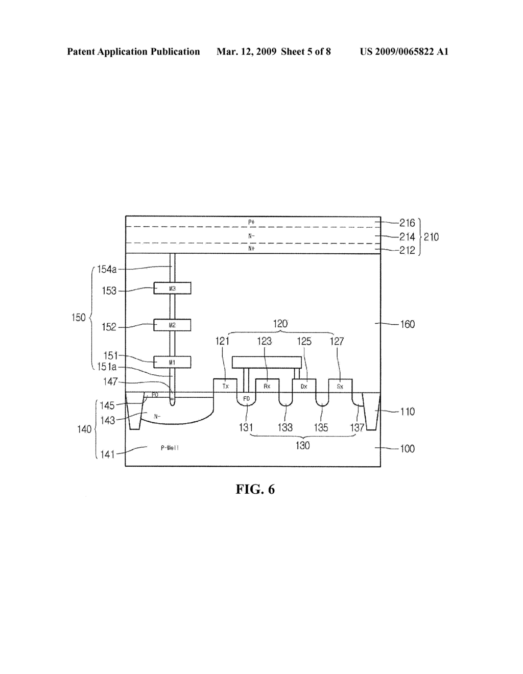 Image Sensor and Method for Manufacturing an Image Sensor - diagram, schematic, and image 06