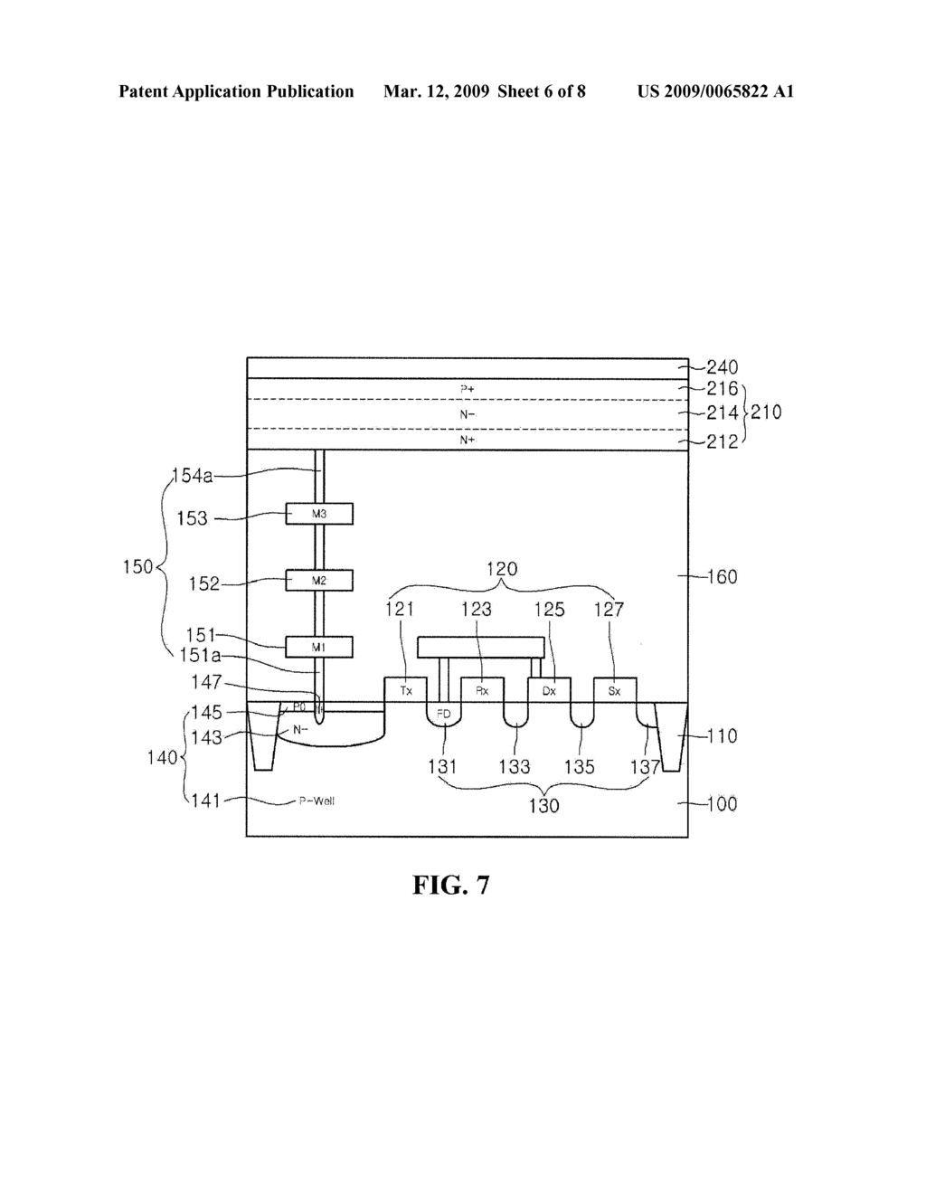 Image Sensor and Method for Manufacturing an Image Sensor - diagram, schematic, and image 07