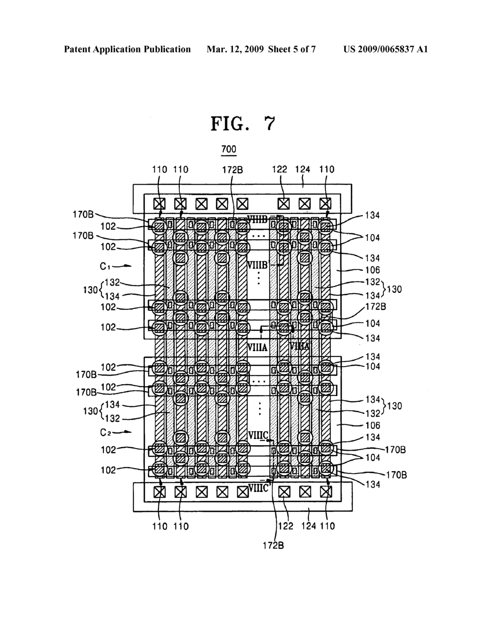 SEMICONDUCTOR MEMORY DEVICE HAVING CAPACITOR FOR PERIPHERAL CIRCUIT - diagram, schematic, and image 06