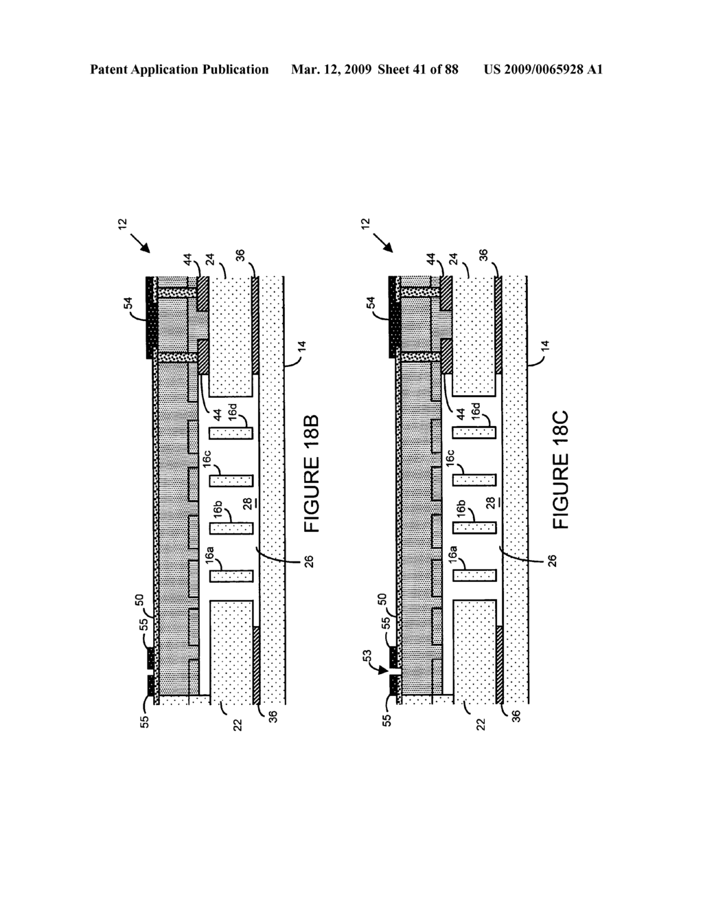 Anti-stiction technique for electromechanical systems and electromechanical device employing same - diagram, schematic, and image 42