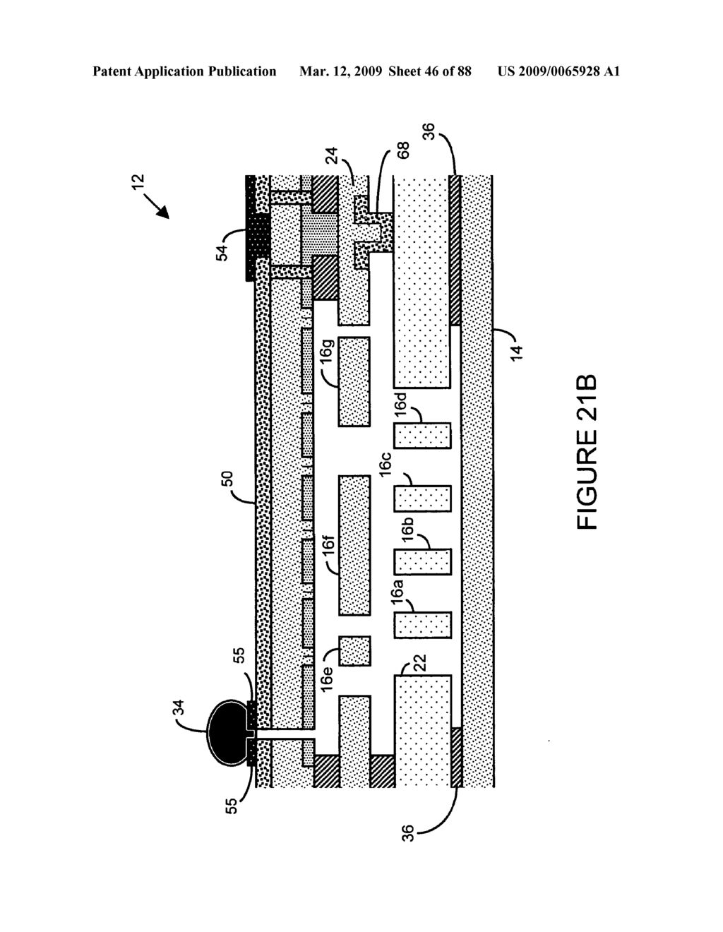 Anti-stiction technique for electromechanical systems and electromechanical device employing same - diagram, schematic, and image 47