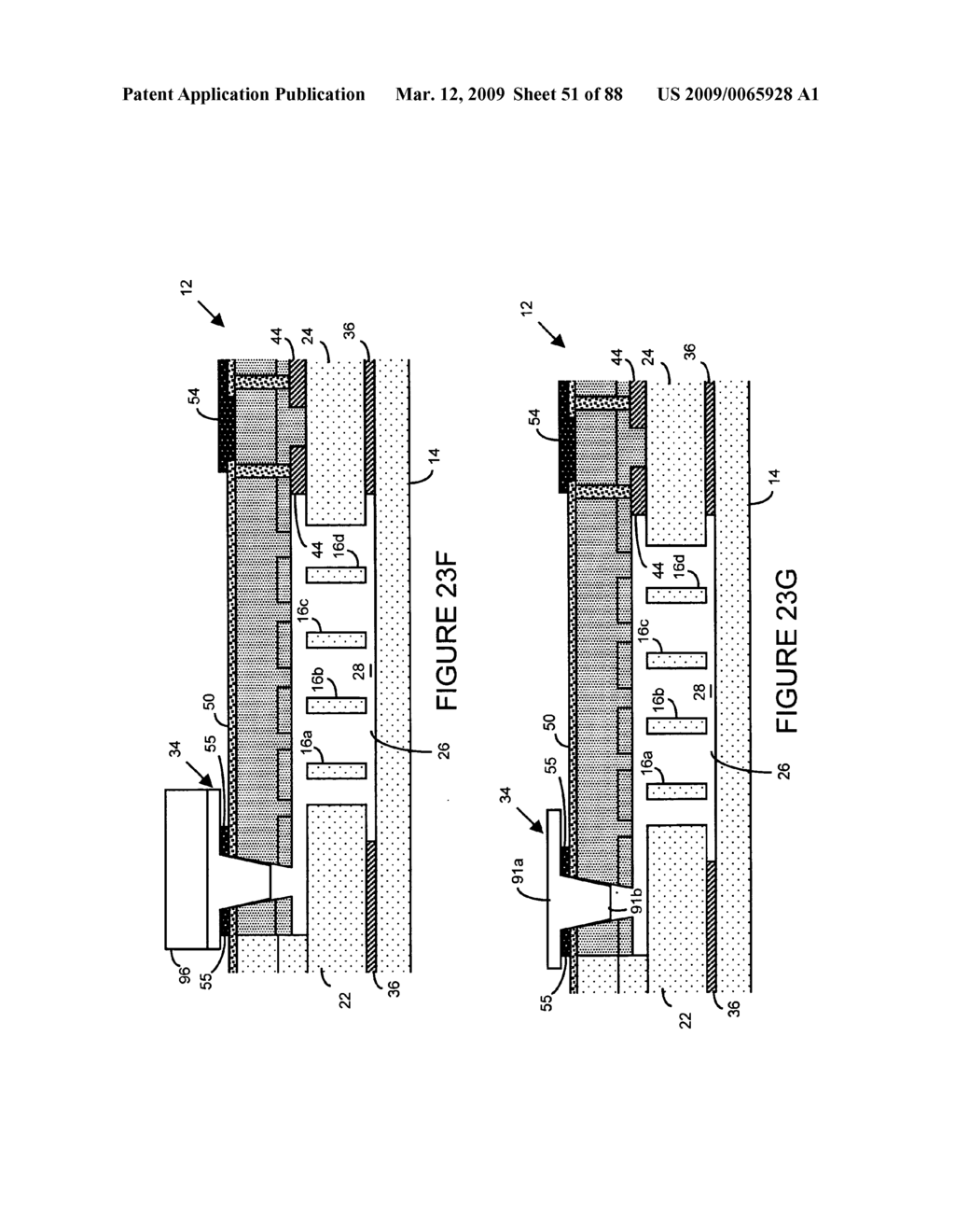 Anti-stiction technique for electromechanical systems and electromechanical device employing same - diagram, schematic, and image 52