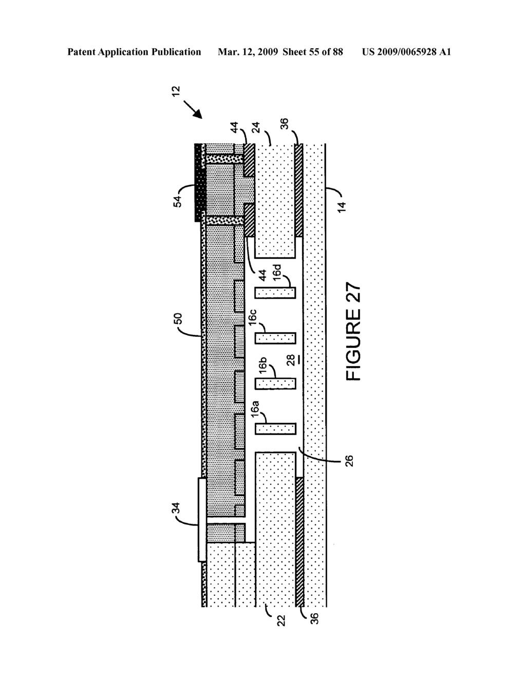 Anti-stiction technique for electromechanical systems and electromechanical device employing same - diagram, schematic, and image 56