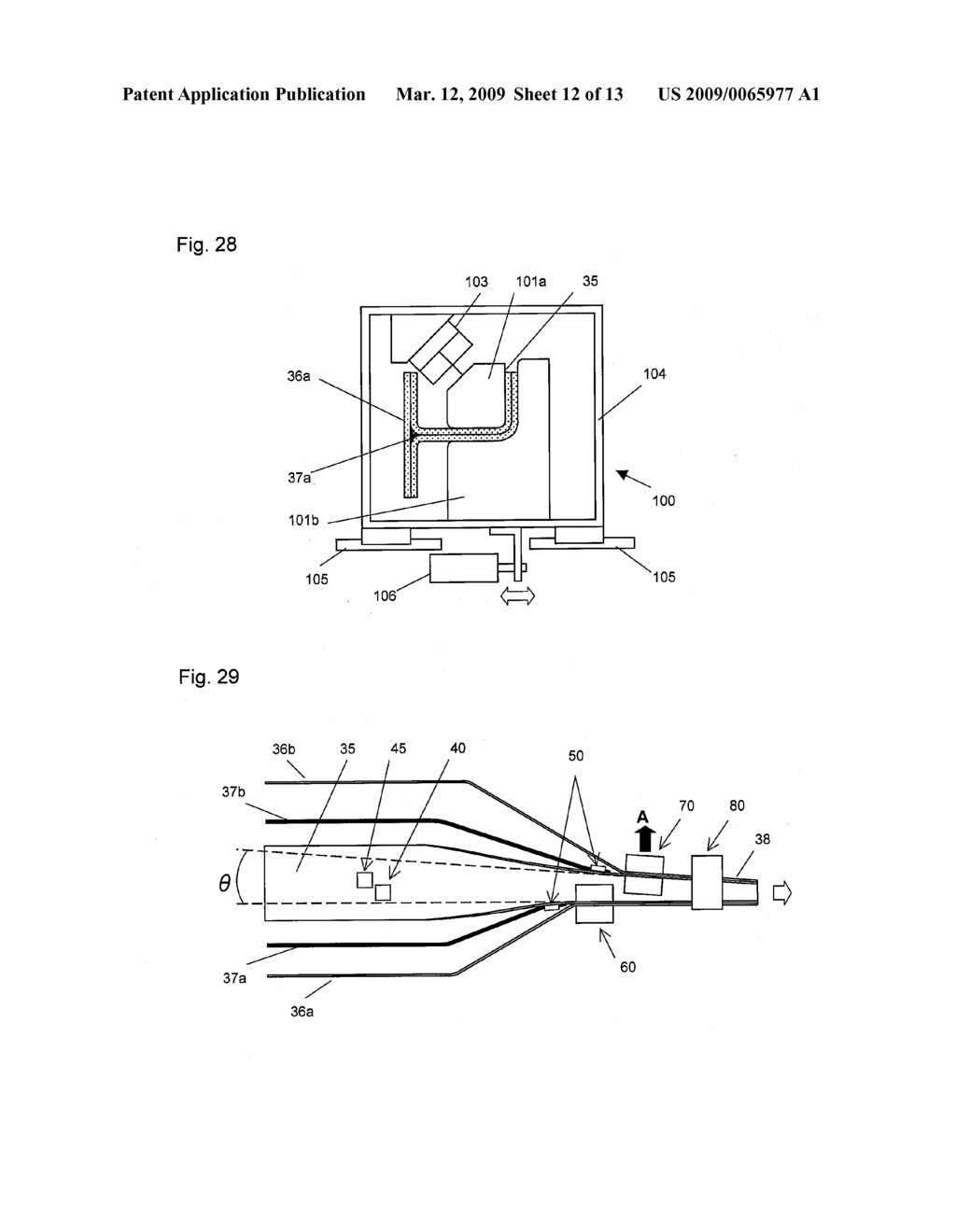 PROCESS, AND APPARATUS, FOR PRODUCING REINFORCING FIBER MOLDING - diagram, schematic, and image 13