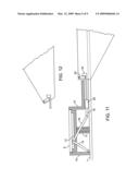 SNOWBOARD WITH RETRACTABLE BRAKING DEVICE diagram and image