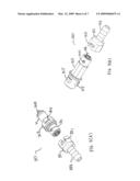 MAKE-BRAKE CONNECTOR ASSEMBLY WITH OPPOSING LATCHES diagram and image