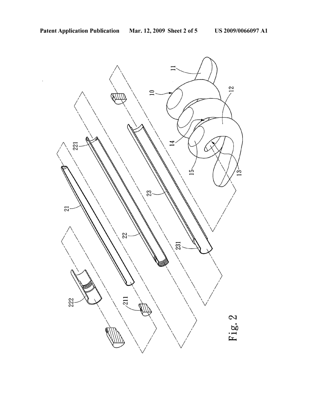 Environmental chopsticks module and chopsticks rest thereof - diagram, schematic, and image 03