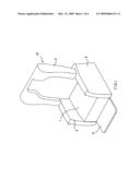 Adjusting Structure for use in Reclining Chairs diagram and image