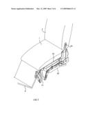 Adjusting Structure for use in Reclining Chairs diagram and image