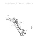 Adjusting Structure for use in Reclining Chairs diagram and image