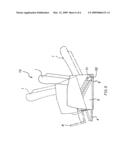 Adjusting Structure for use in Reclining Chairs diagram and image