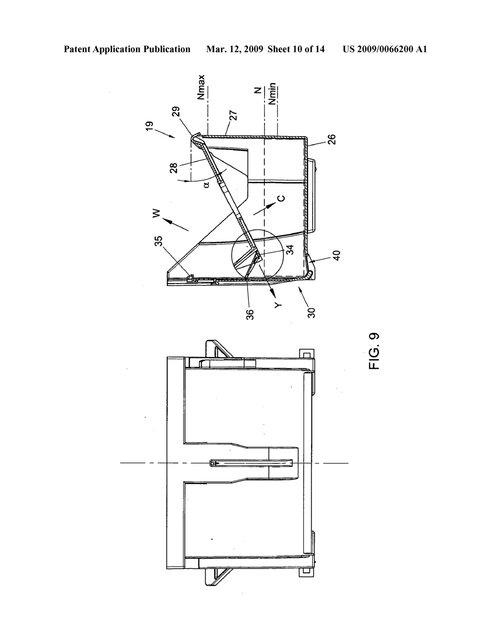 TOWEL DISPENSER AND CASSETTE FOR A TOWEL DISPENSER - diagram, schematic, and image 11