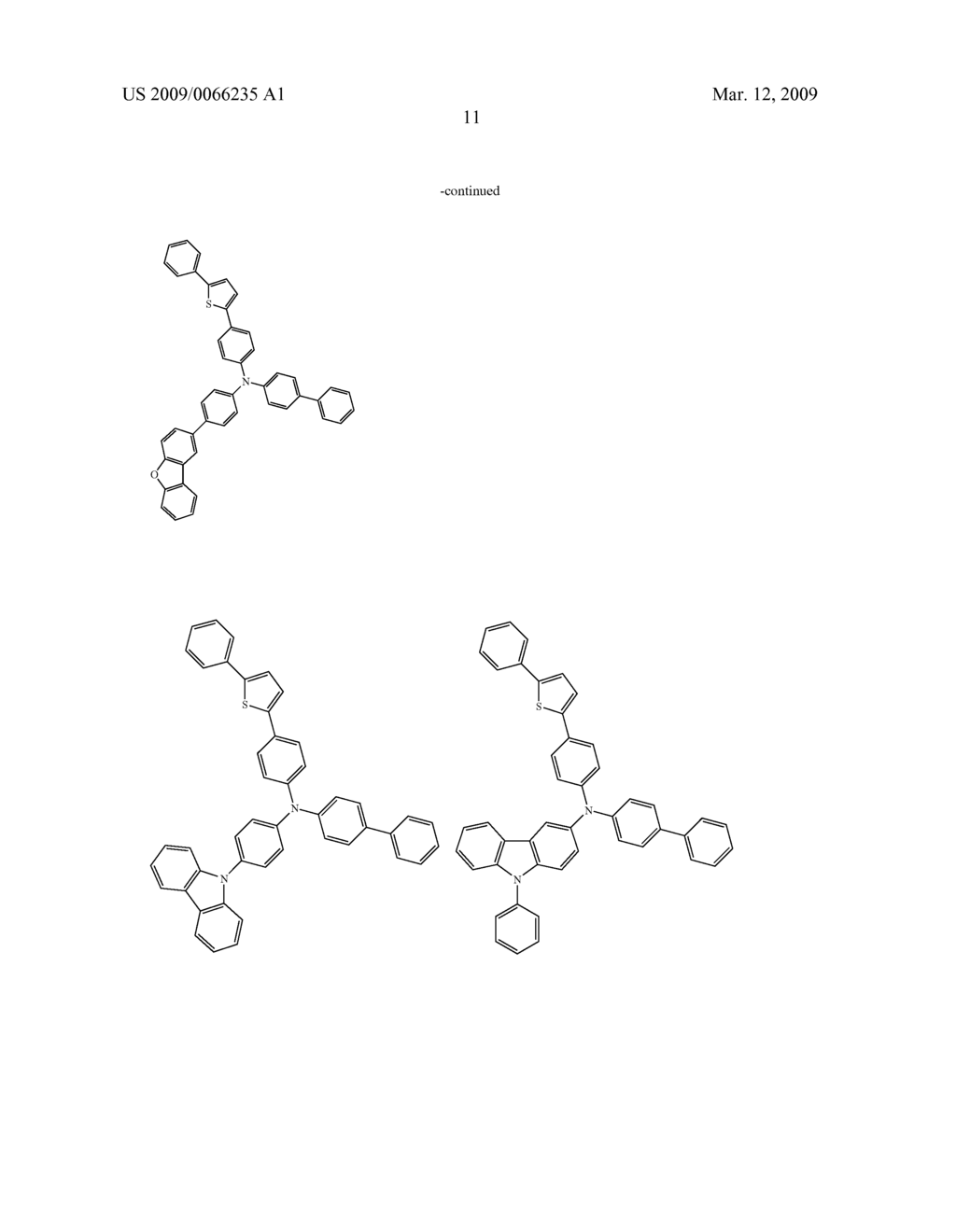 AROMATIC AMINE DERIVATIVE AND ORGANIC ELECTROLUMINESCENCE DEVICE USING THE SAME - diagram, schematic, and image 12