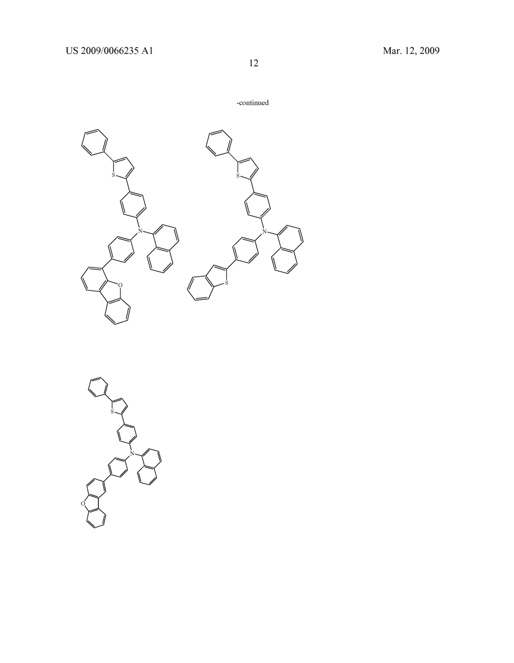 AROMATIC AMINE DERIVATIVE AND ORGANIC ELECTROLUMINESCENCE DEVICE USING THE SAME - diagram, schematic, and image 13