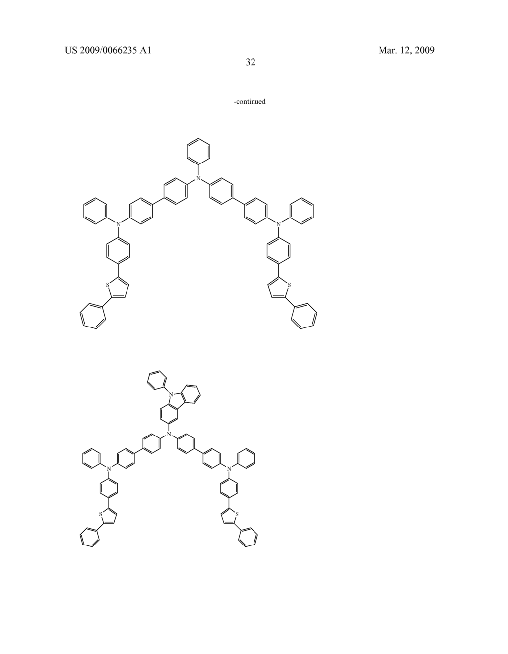 AROMATIC AMINE DERIVATIVE AND ORGANIC ELECTROLUMINESCENCE DEVICE USING THE SAME - diagram, schematic, and image 33