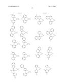 Electroluminescent materials grafted with charge transport moieties having graded ionization potential or electrophilic property and their application in light-emitting diodes diagram and image