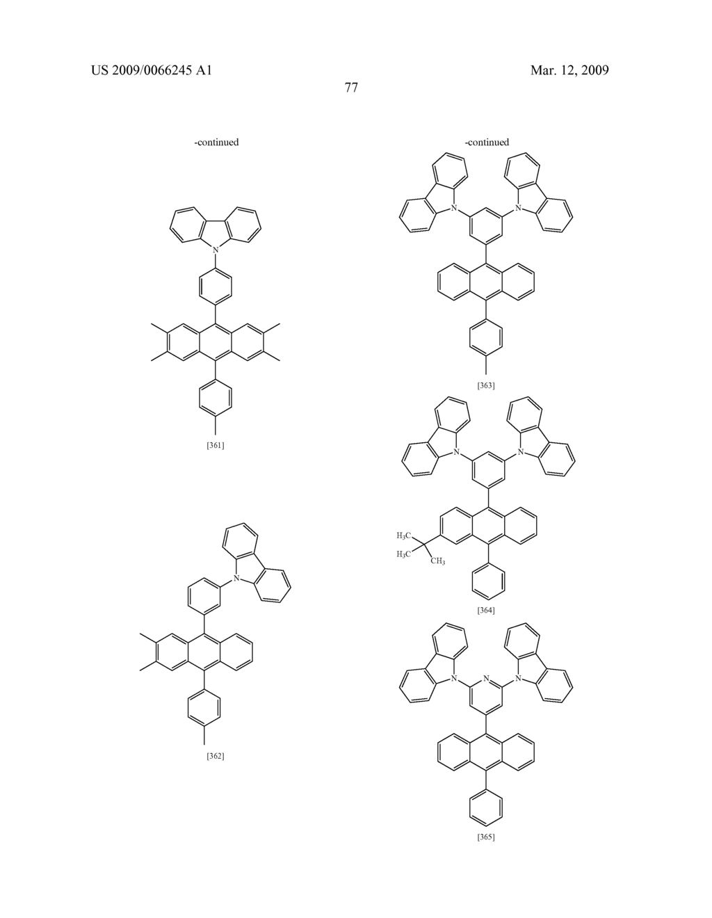 MATERIAL FOR LIGHT-EMITTING ELEMENT AND LIGHT EMITTING ELEMENT - diagram, schematic, and image 78