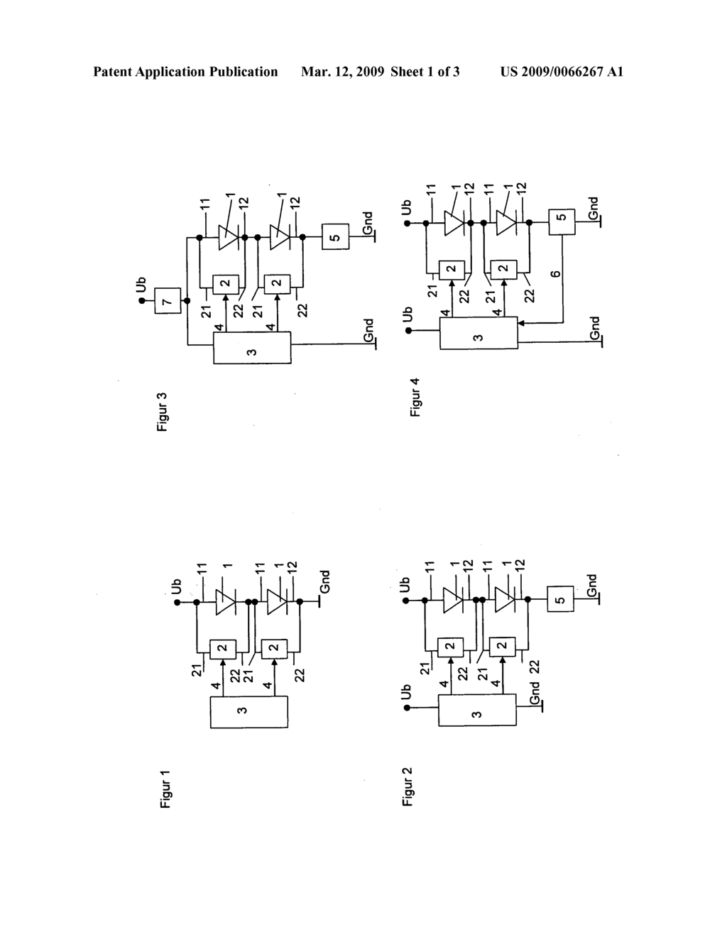 Arrangement and method for driving light-emitting components - diagram, schematic, and image 02