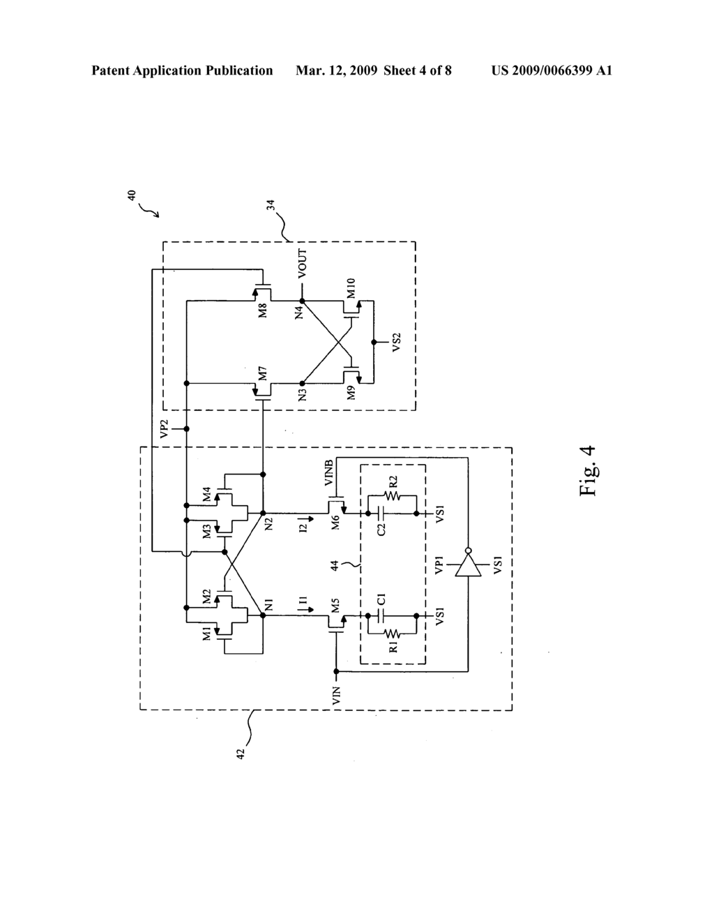 Level shift circuit - diagram, schematic, and image 05