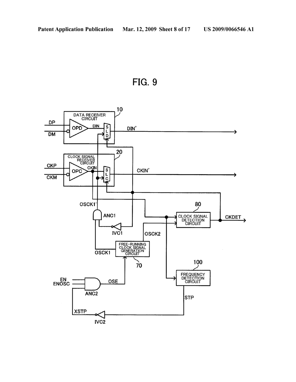 HIGH-SPEED SERIAL INTERFACE CIRCUIT AND ELECTRONIC INSTRUMENT - diagram, schematic, and image 09