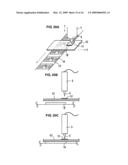 SYSTEM FOR INSPECTING ELECTROMAGNETIC COUPLING MODULES AND RADIO IC DEVICES AND METHOD FOR MANUFACTURING ELECTROMAGNETIC COUPLING MODULES AND RADIO IC DEVICES USING THE SYSTEM diagram and image