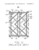 Liquid crystal panel and liquid crystal display utilizing the same diagram and image