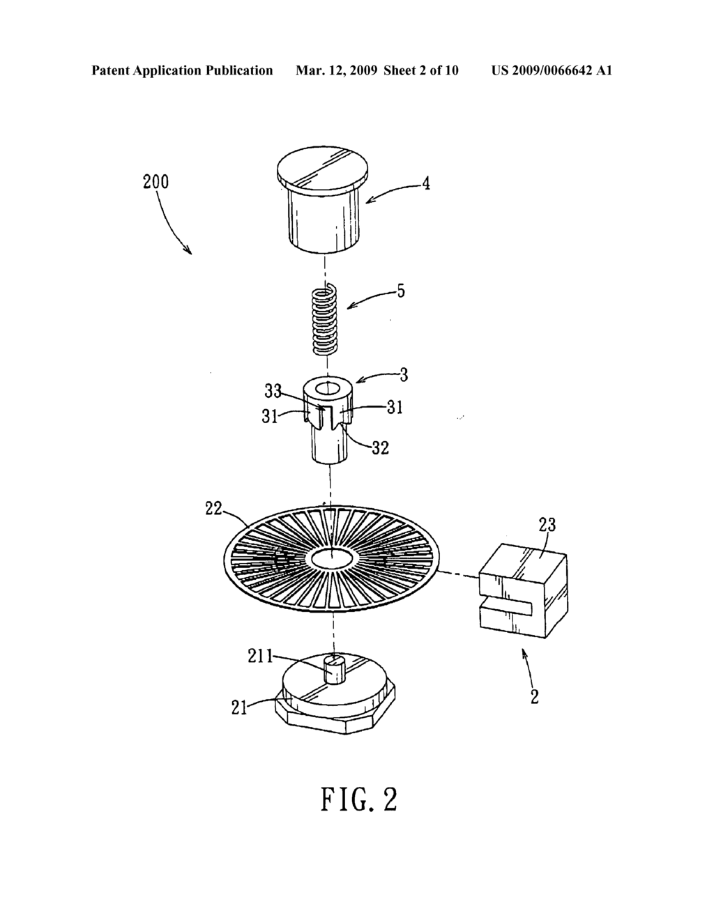 Pointing device for electronic equipment - diagram, schematic, and image 03