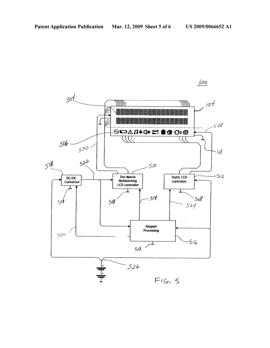 KEYPAD FOR A SECURITY SYSTEM - diagram, schematic, and image 06