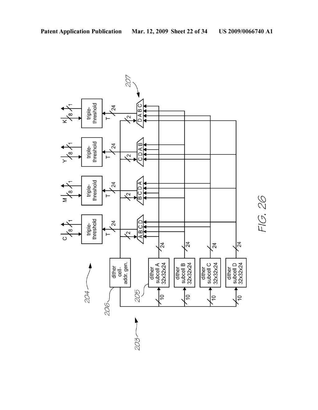 PRINTER CONTROLLER FOR CONTROLLING AN INK DOT SIZE - diagram, schematic, and image 23