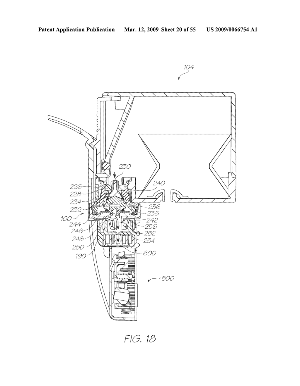 INK DELIVERY ARRANGEMENT WITH CMOS DRIVEN NOZZLES - diagram, schematic, and image 21