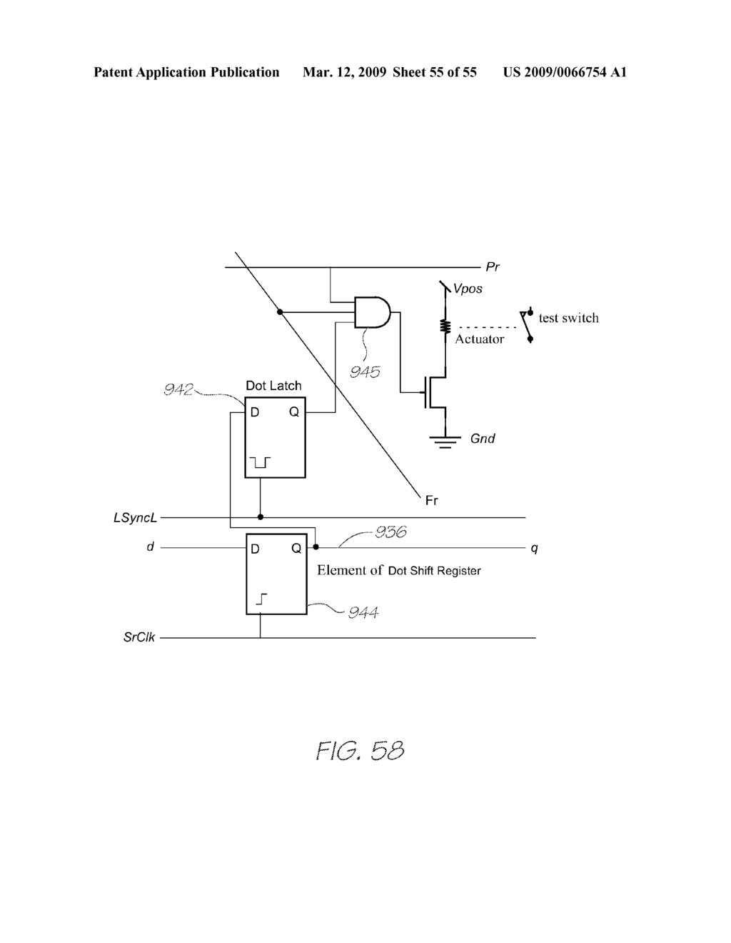 INK DELIVERY ARRANGEMENT WITH CMOS DRIVEN NOZZLES - diagram, schematic, and image 56