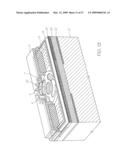 INKJET HEATER WITH HEATER ELEMENT SUPPORTED BY SLOPED SIDES WITH LESS RESISTANCE diagram and image