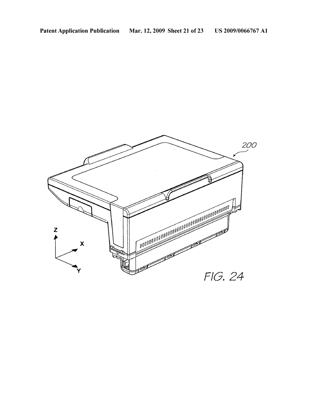 PRINTHEAD CARTRIDGE FOR A PAGEWIDTH PRINTER HAVING A NUMBER OF INK SUPPLY BAGS - diagram, schematic, and image 22