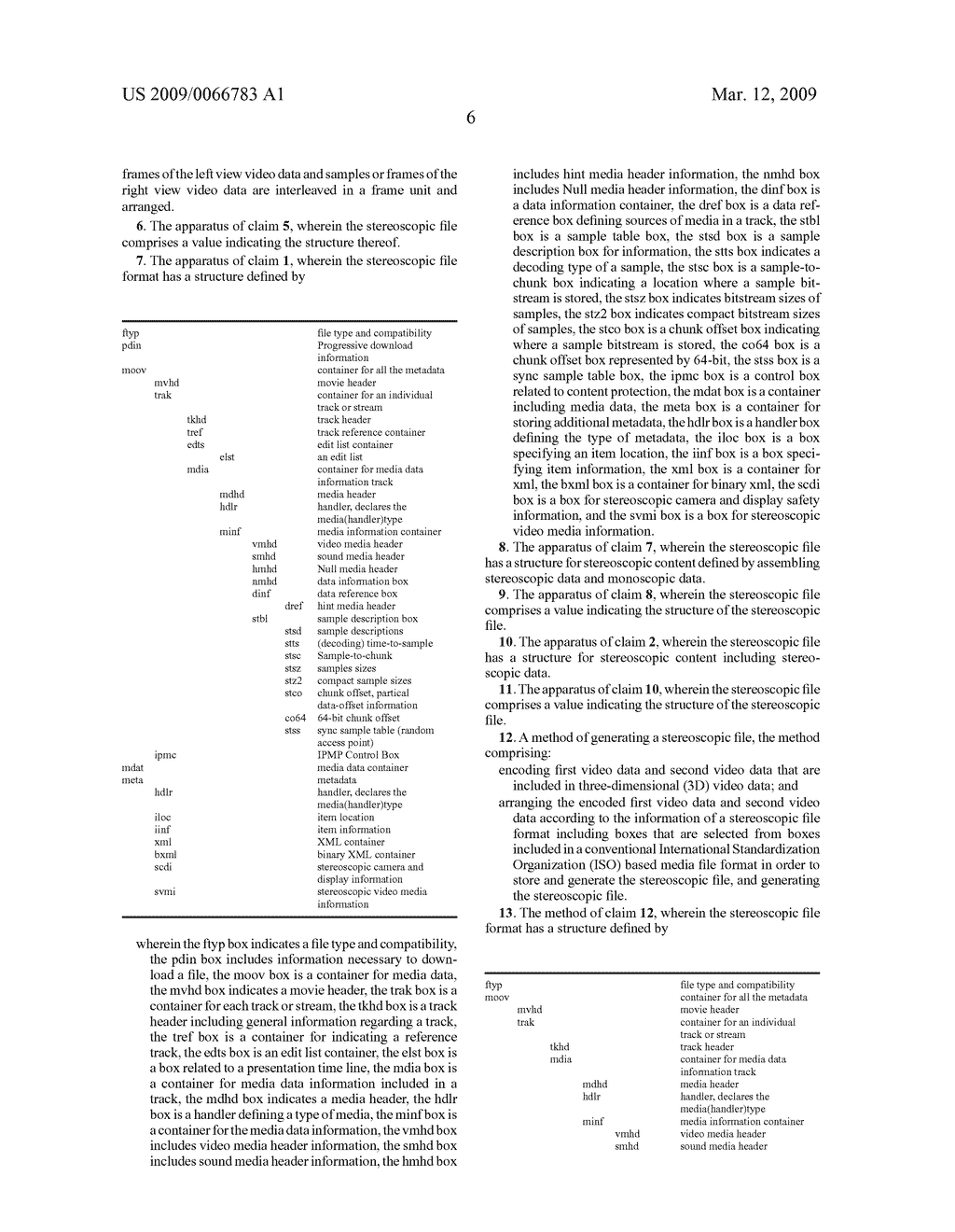 METHOD AND APPARATUS FOR GENERATING STEREOSCOPIC FILE - diagram, schematic, and image 13