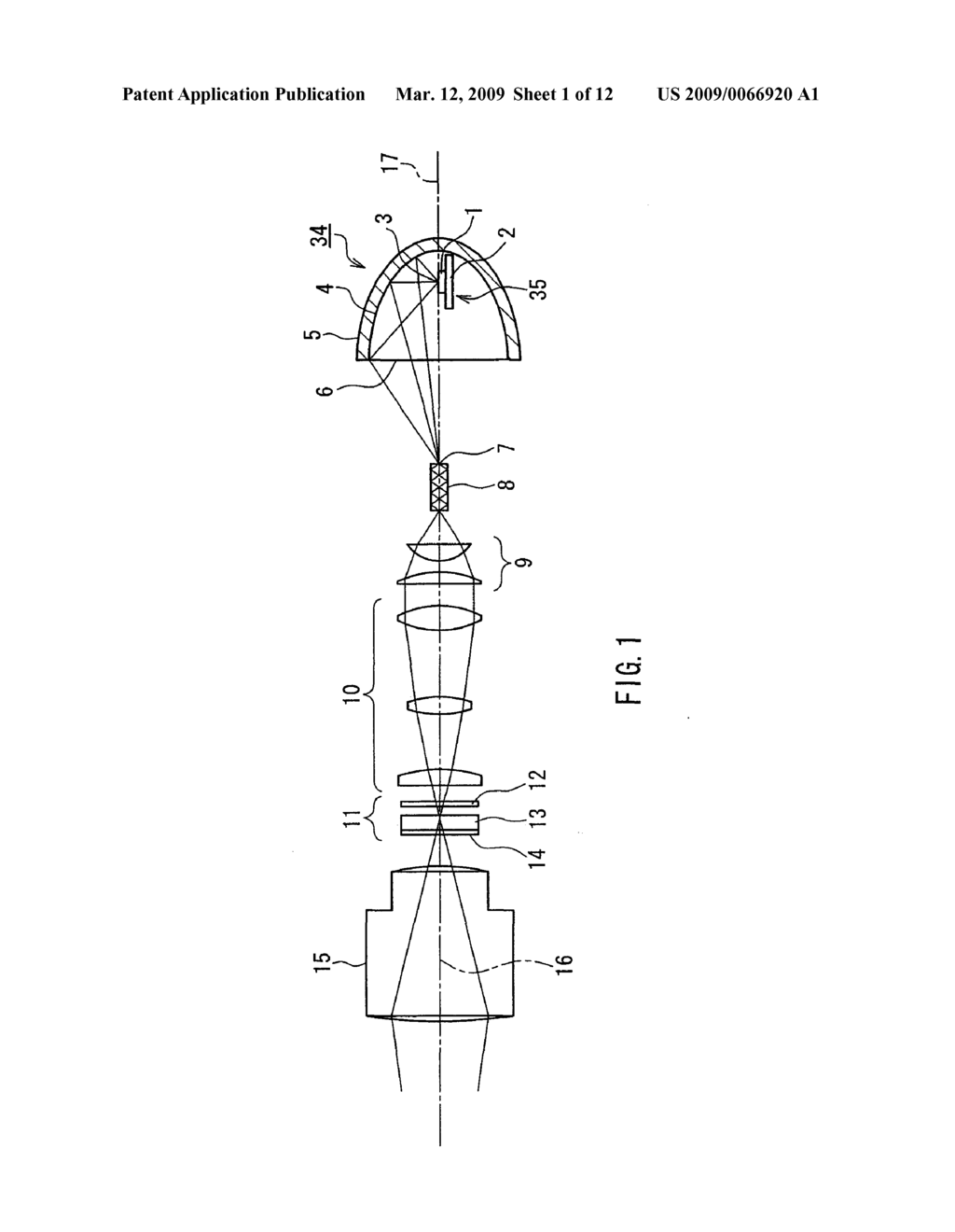 PROJECTION TYPE IMAGE DISPLAY DEVICE - diagram, schematic, and image 02