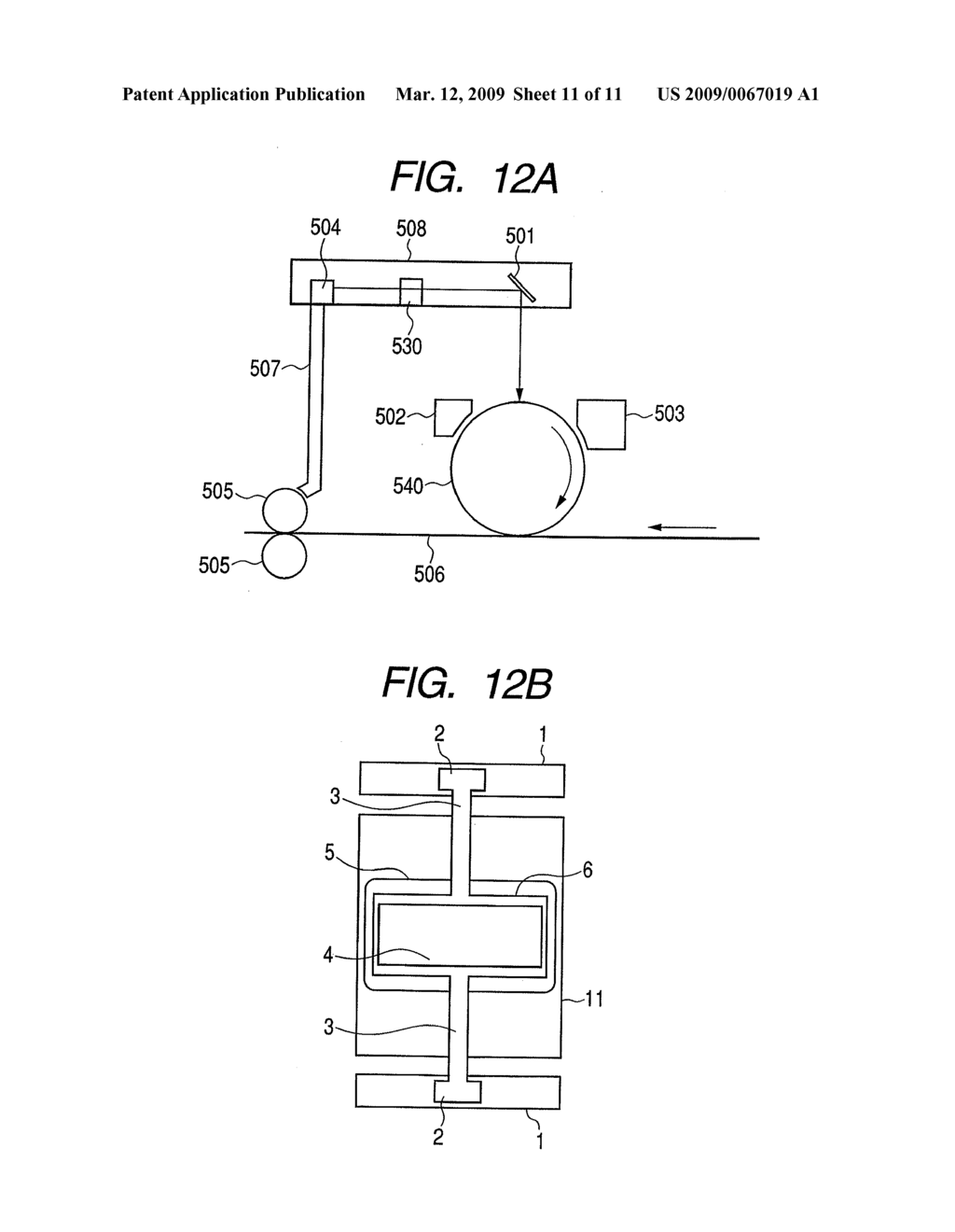 SWING MEMBER DEVICE, AND OPTICAL DEFLECTOR AND IMAGE-FORMING APPARATUS EMPLOYING THE SWING MEMBER DEVICE - diagram, schematic, and image 12